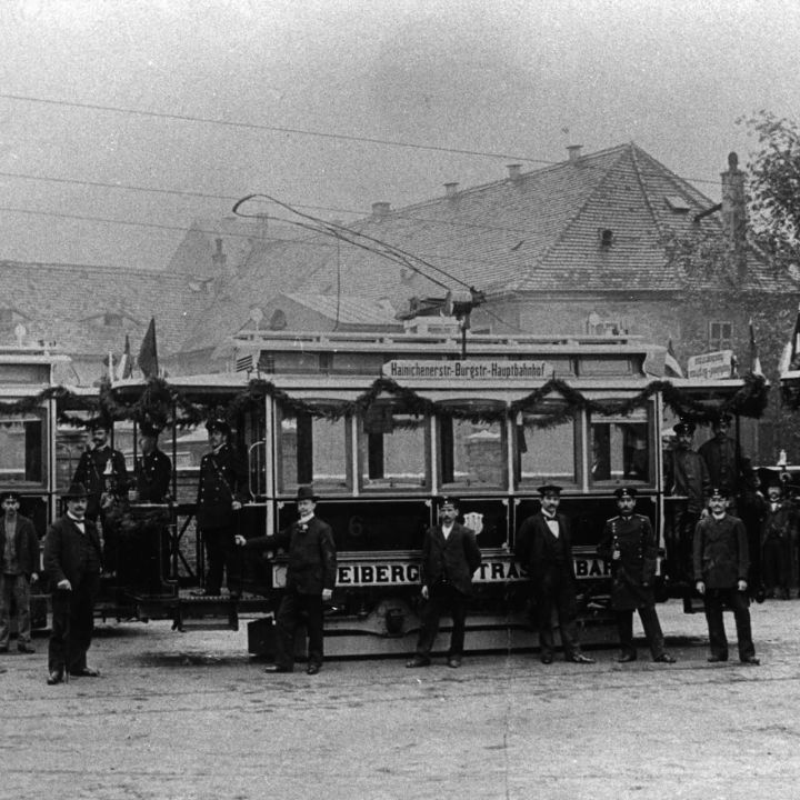 Freiberger Straßenbahn 1905