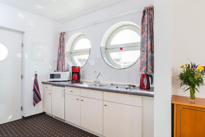 Appartement mit moderner Einbauküche