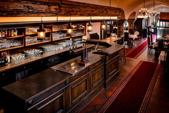 Tresen im Restaurant Ratskeller