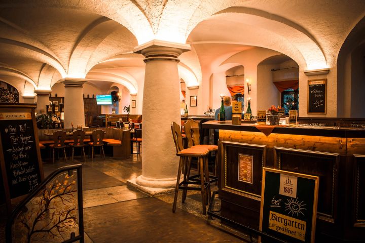 Gastraum im Schankhaus 1863